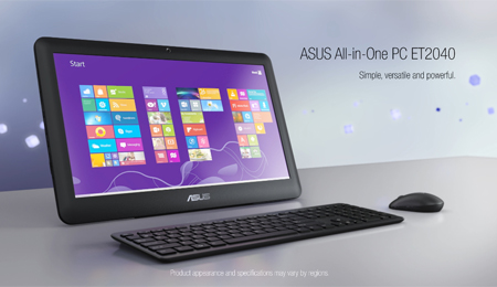 Asus launches its new All-in-one PC Asus ET2040