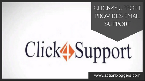 Click4Support Provides Email Support
