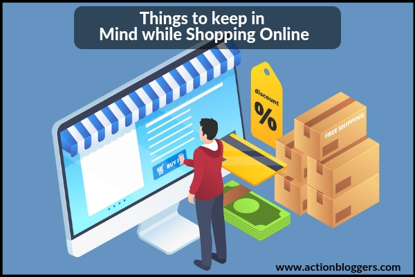 Things to keep in mind while Shopping Online