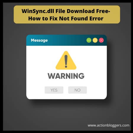 WinSync.dll_File_Download_Free_How_to_Fix _Not_Found_Error