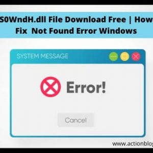 WlS0WndH.dll File Download Free | How to Fix WlS0WndH.dll Not Found Error Windows