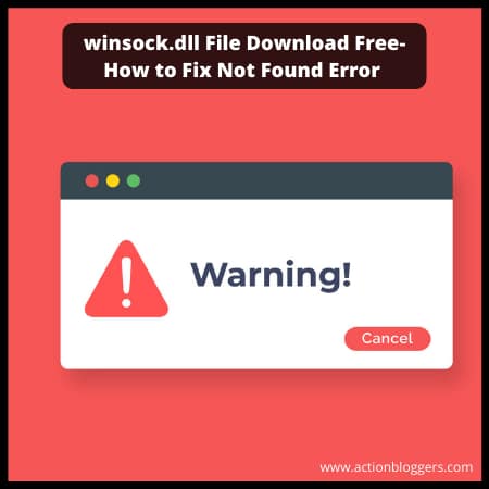 winsock.dll_File_Download_Free_How_to_Fix _Not_Found_Error
