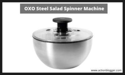 OXO Steel Salad Spinner Machine
