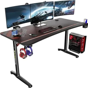 EUREKA ERGONOMIC 60 Inch Gaming Desk